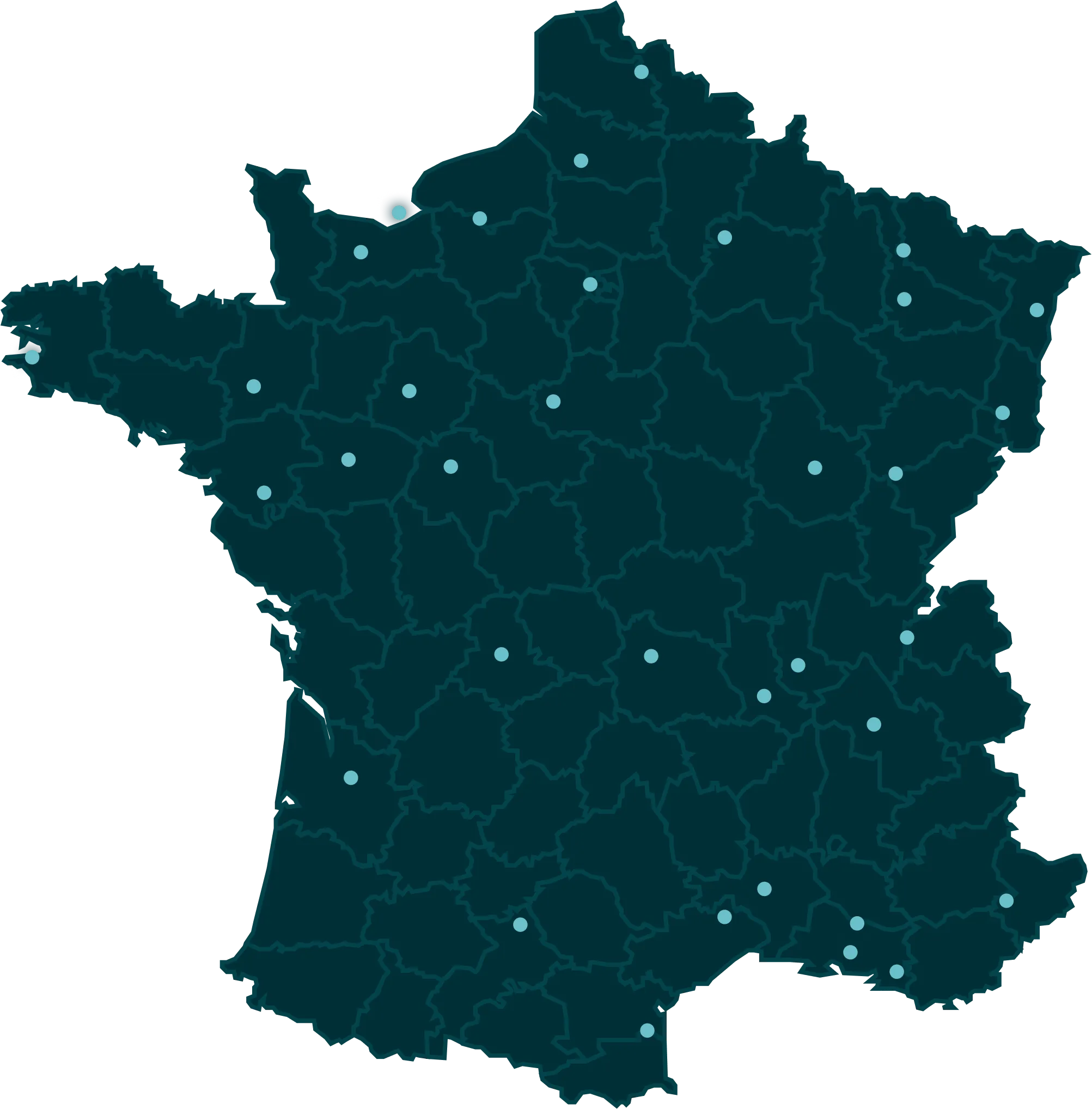 Implantations PURITY Formation en France